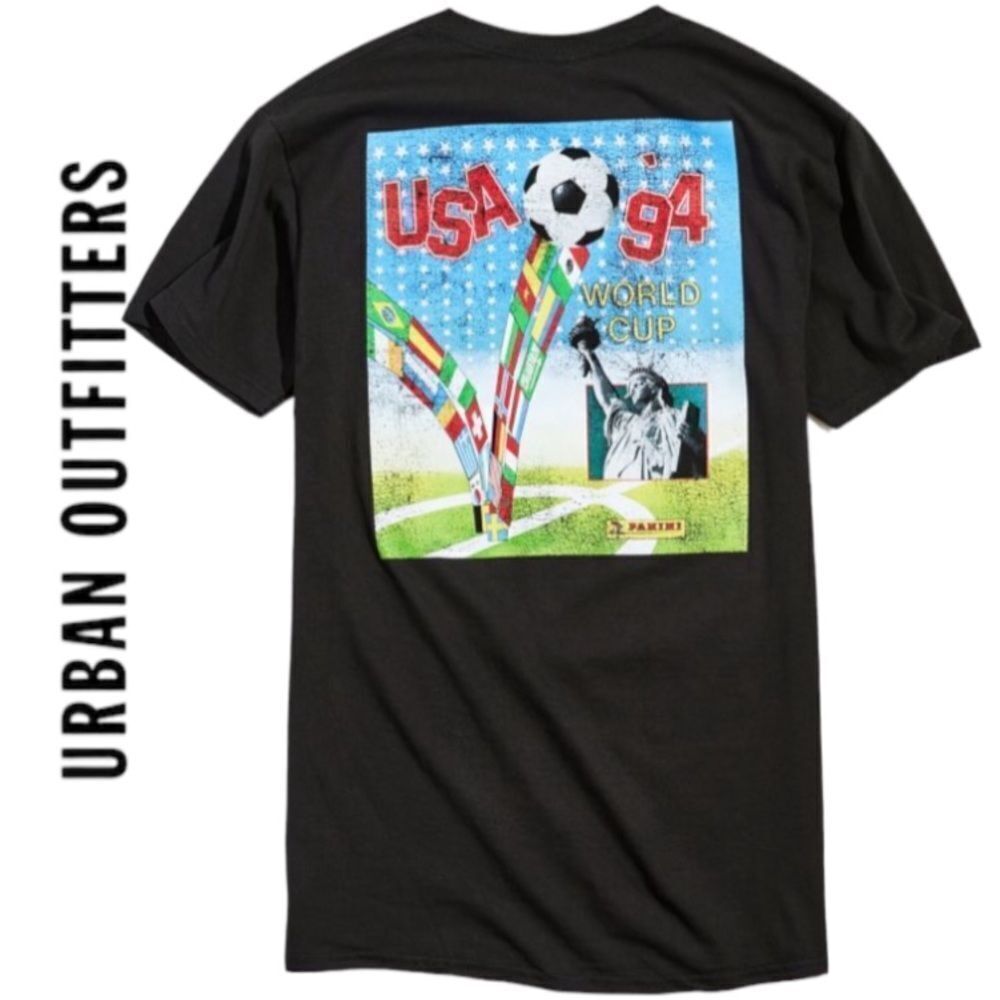 NEW Fifa World Cup USA '94 Black Shirt T-Shirt Tee S